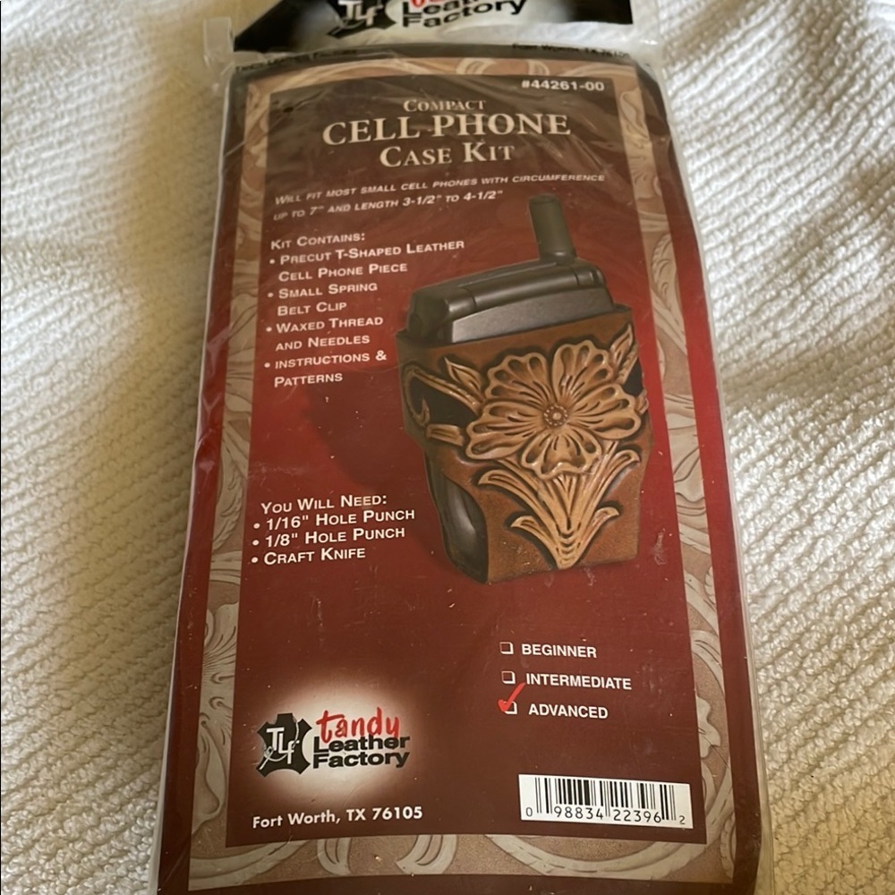 Elegant Brown Cell Phone Case with Ornate Design